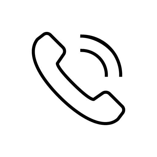 Ringende telefonrør transparent
